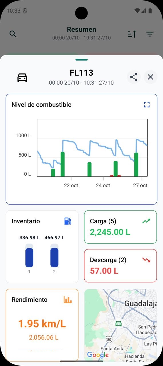 EFIComb App Screen 4